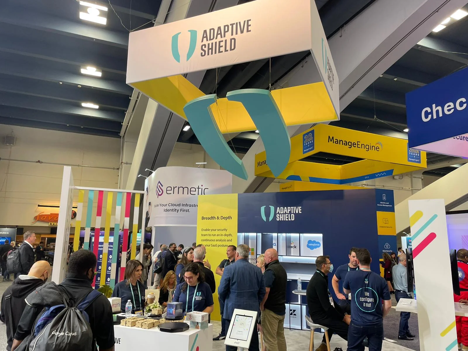 Adaptive Shield booth — EC Exhibits
