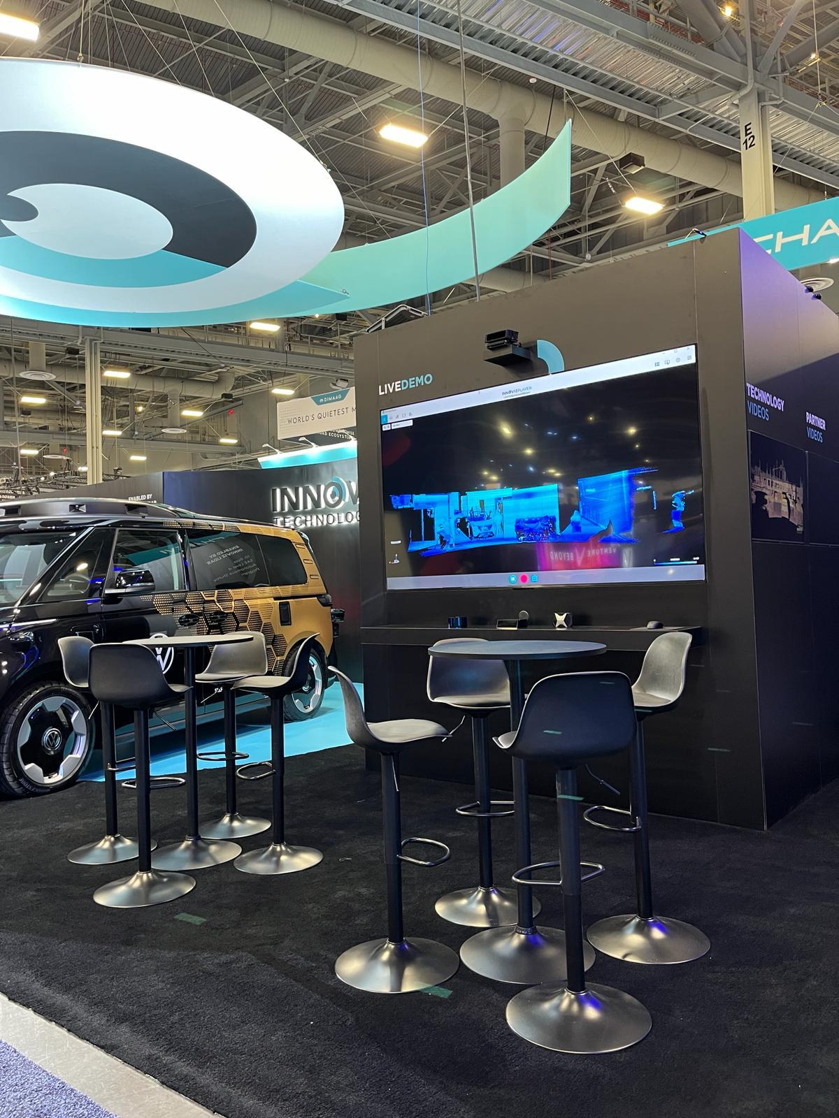 Innoviz Technologies booth — EC Exhibits