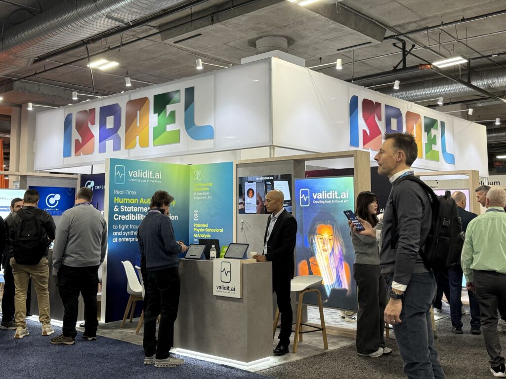 Israel pavilion booth at CES 2026, Las Vegas — EC Exhibits