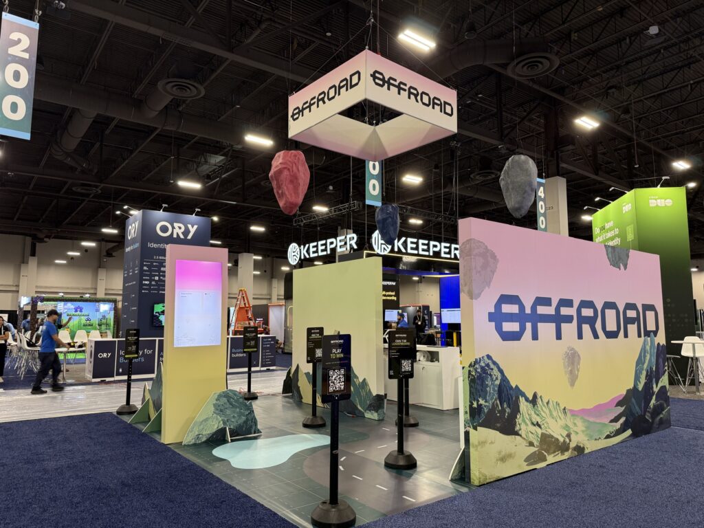 Offroad booth at Identiverse 2026, Las Vegas — EC Exhibits