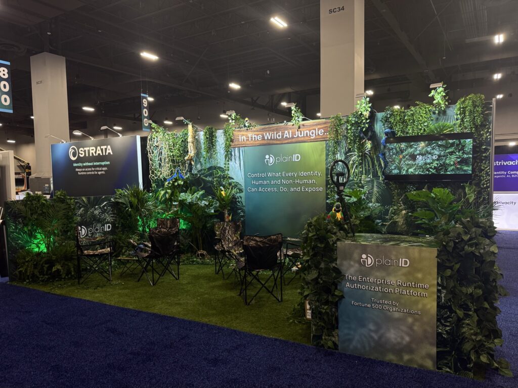 PlainID booth at Identiverse 2026, Las Vegas — EC Exhibits