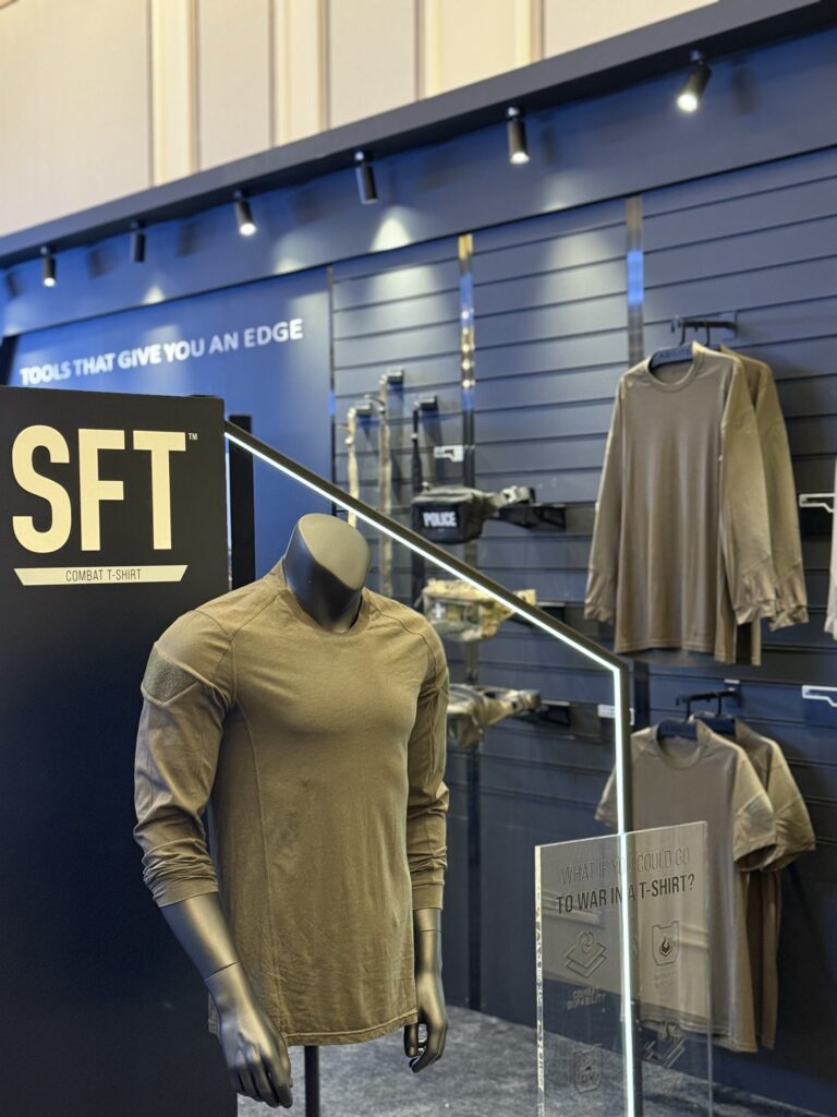 Agilite booth at SHOT Show 2026, Las Vegas — EC Exhibits