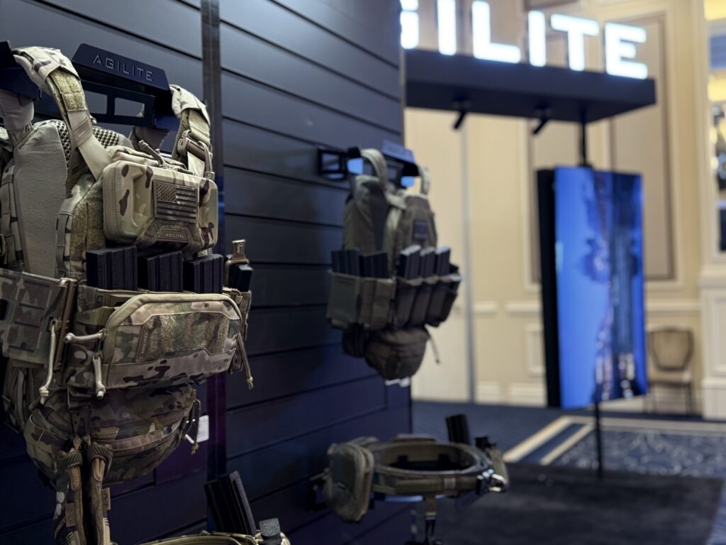 Agilite booth at SHOT Show 2026, Las Vegas — EC Exhibits