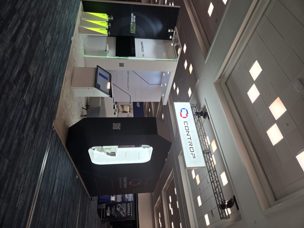 CONTROP & MICROCON booth at SOF Week 2026, Tampa — EC Exhibits